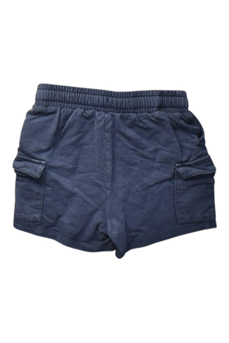 A Navy Shorts from Seed in size 4T for boy. (Back View)