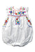 A Multicolour Sleeveless Rompers from Kidsagogo in size 6-12M for girl. (Front View)