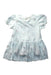 A Blue Short Sleeve Dresses from Stella McCartney in size 6-12M for girl. (Front View)