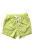 A Green Shorts from Seed in size 5T for boy. (Front View)