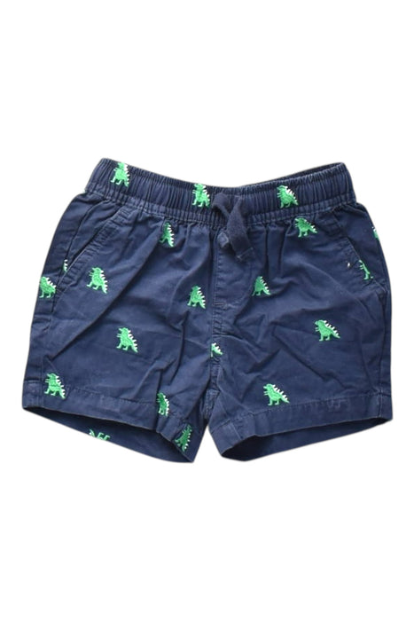 A Navy Shorts from Seed in size 3T for boy. (Front View)