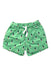 A Green Shorts from Seed in size 3T for boy. (Front View)
