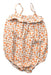 A Orange Sleeveless Rompers from Seed in size 12-18M for girl. (Front View)