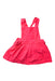 A Pink Overall Dresses from Jacadi in size 12-18M for girl. (Front View)