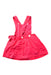 A Pink Overall Dresses from Jacadi in size 12-18M for girl. (Back View)