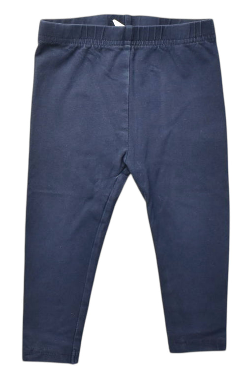 A Navy Leggings from Seed in size 12-18M for boy. (Front View)