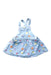 A Multicolour Overall Dresses from Seed in size 6-12M for girl. (Front View)