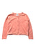 A Peach Cardigans from Petit Bateau in size 3T for girl. (Front View)