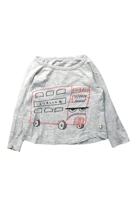 A Grey Long Sleeve T Shirts from Stella McCartney in size 2T for boy. (Front View)