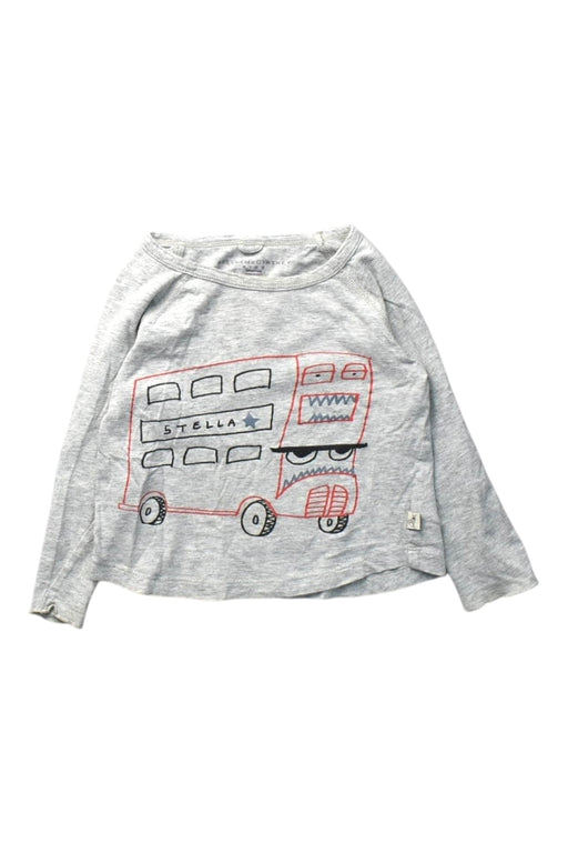A Grey Long Sleeve T Shirts from Stella McCartney in size 2T for boy. (Front View)