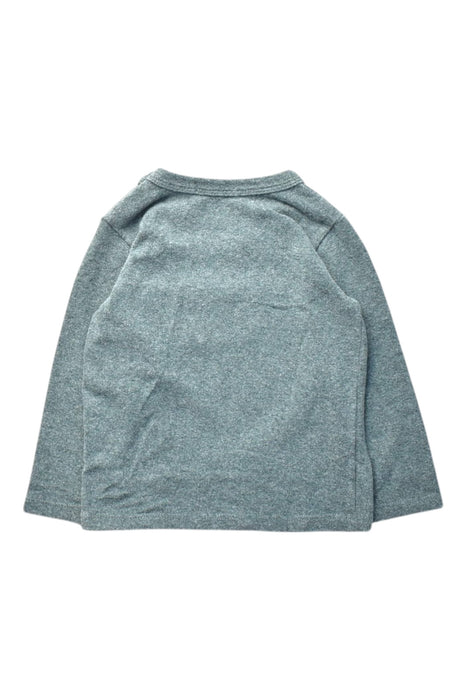 A Grey Long Sleeve Tops from 1 + in the family in size 12-18M for boy. (Back View)