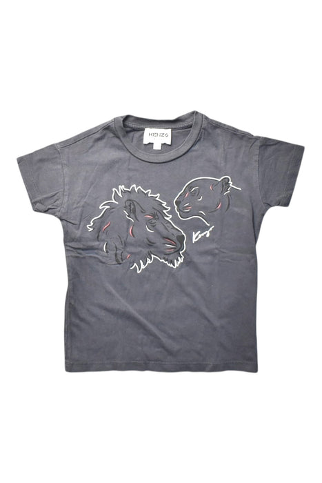 A Grey Short Sleeve T Shirts from Kenzo in size 3T for boy. (Front View)