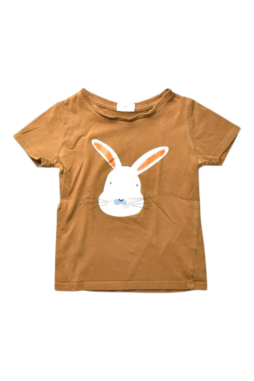 A Brown Short Sleeve T Shirts from Seed in size 3T for boy. (Front View)