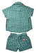 A Green Shorts Sets from Seed in size 2T for boy. (Back View)