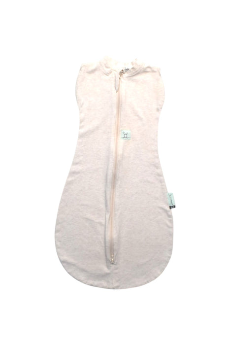 A Beige Sleepsacs from ErgoPouch in size 0-3M for girl. (Front View)