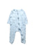 A Blue Onesies from Rabbit + Bear in size 6-12M for boy. (Front View)