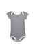 A Navy Short Sleeve Bodysuits from Petit Bateau in size 3-6M for boy. (Front View)