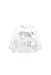 A White Long Sleeve Tops from Chicco in size 6-12M for boy. (Front View)