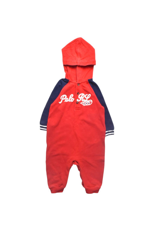 A Multicolour Long Sleeve Rompers from Ralph Lauren in size 3-6M for boy. (Front View)