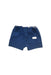A Blue Shorts from Purebaby in size 0-3M for boy. (Back View)