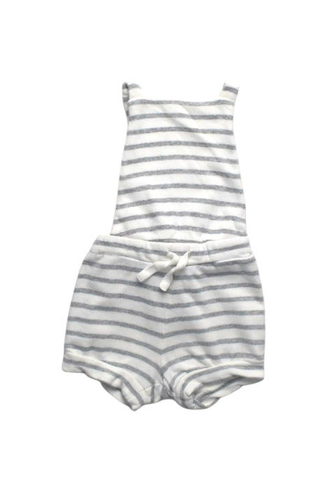 A Grey Sleeveless Rompers from Seed in size 3-6M for boy. (Front View)