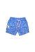 A Blue Shorts from Purebaby in size 3-6M for boy. (Front View)
