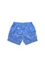 A Blue Shorts from Purebaby in size 3-6M for boy. (Back View)