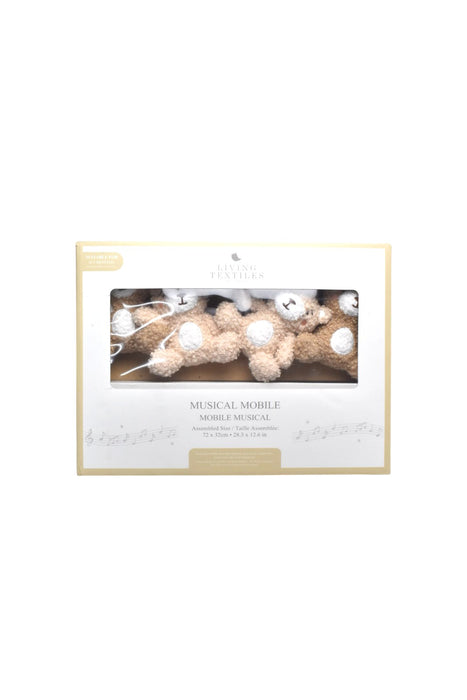 A Beige Musical Toys & Rattles from Living Textiles in size O/S for girl. (Front View)