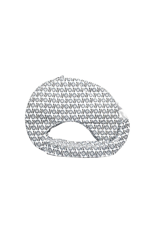 A White Bibs from My Brest Friend in size O/S for neutral. (Front View)