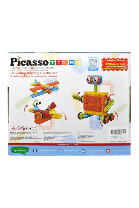 A Multicolour Lego & Building Blocks from PicassoTiles in size 3T for boy. (Back View)