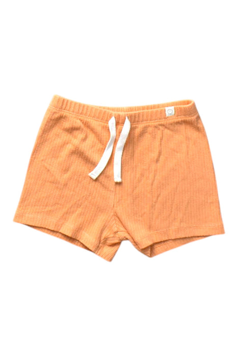 A Orange Shorts from Mori in size 6-12M for girl. (Front View)