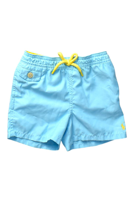 A Blue Swim Shorts from Polo Ralph Lauren in size 12-18M for boy. (Front View)
