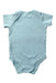 A Blue Short Sleeve Bodysuits from Mori in size 6-12M for boy. (Back View)