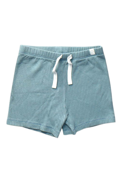 A Blue Shorts from Mori in size 6-12M for boy. (Front View)