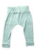 A Teal Casual Pants from Mori in size 6-12M for girl. (Front View)