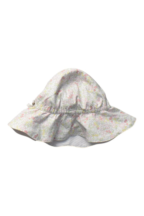 A Multicolour Sun Hats from The Little White Company in size 12-18M for girl. (Back View)