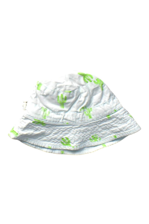 A White Sun Hats from Kidsagogo in size 6T for boy. (Front View)