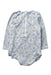 A Blue Rash Guards from Seed in size 12-18M for girl. (Back View)