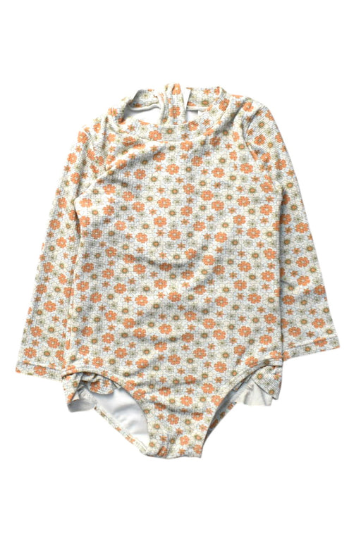 A Multicolour Rash Guards from Seed in size 6-12M for girl. (Front View)