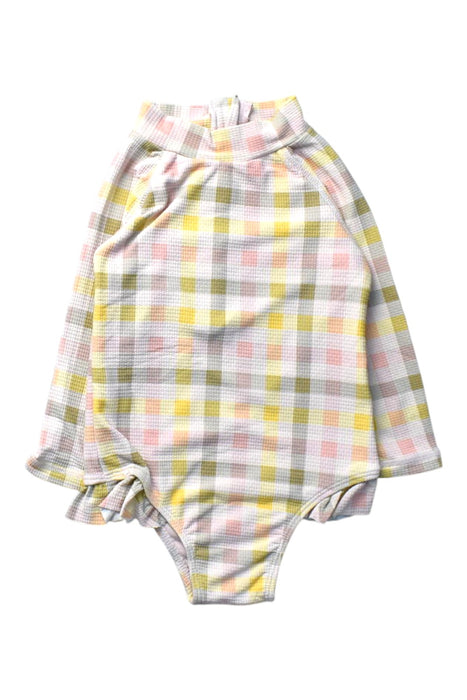 A Multicolour Rash Guards from Seed in size 6-12M for girl. (Front View)