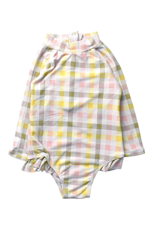 A Multicolour Rash Guards from Seed in size 6-12M for girl. (Front View)
