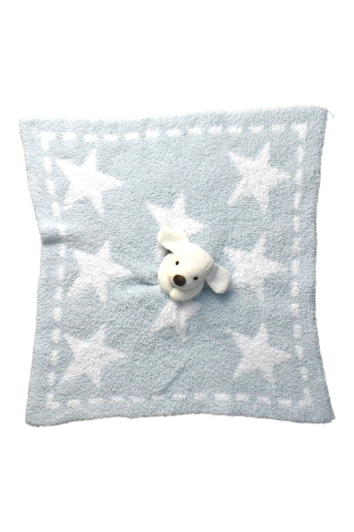 A Blue Safety Blankets from Barefoot Dreams in size 3T for boy. (Front View)