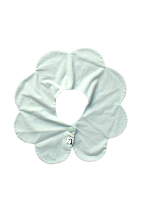 A White Bibs from Konny in size O/S for girl. (Front View)