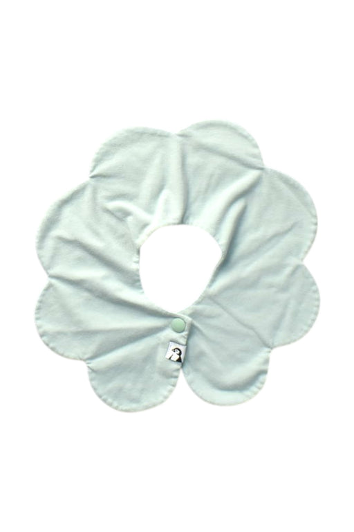 A White Bibs from Konny in size O/S for girl. (Front View)