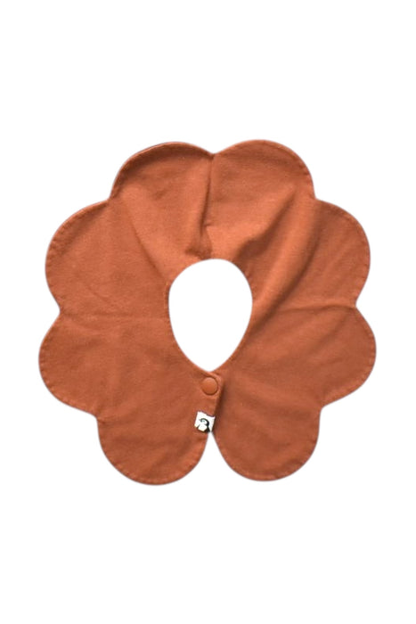 A Brown Bibs from Konny in size O/S for girl. (Front View)