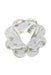 A White Bibs from Konny in size O/S for girl. (Back View)