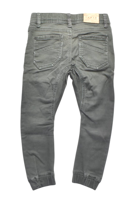 A Grey Casual Pants from Indie Kids by Industrie in size 4T for boy. (Back View)
