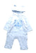 A Blue Long Sleeve Jumpsuits from Kenzo in size 3-6M for boy. (Front View)
