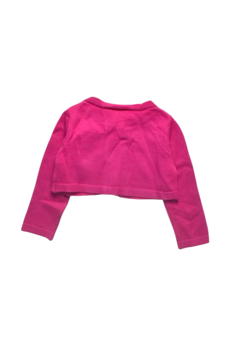 A Purple Cardigans from Jacadi in size 6-12M for girl. (Back View)