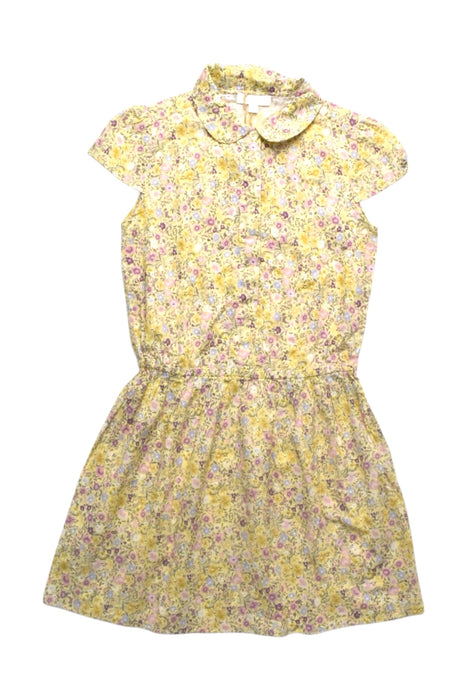 A Yellow Short Sleeve Dresses from Gucci in size 4T for girl. (Front View)